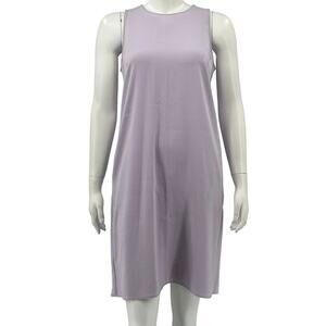 Ann‎ Taylor Dress Womens Small Sleeveless Shift Lavender Classic Minimalist NWT